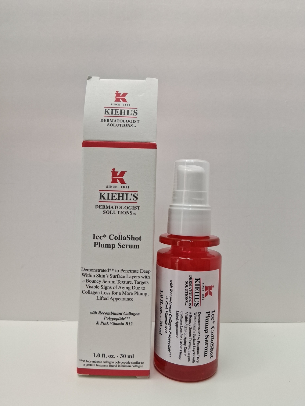 Kiehl's 1cc CollaShot Plump Serum - Red